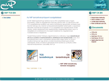 Tablet Screenshot of ca.niif.hu
